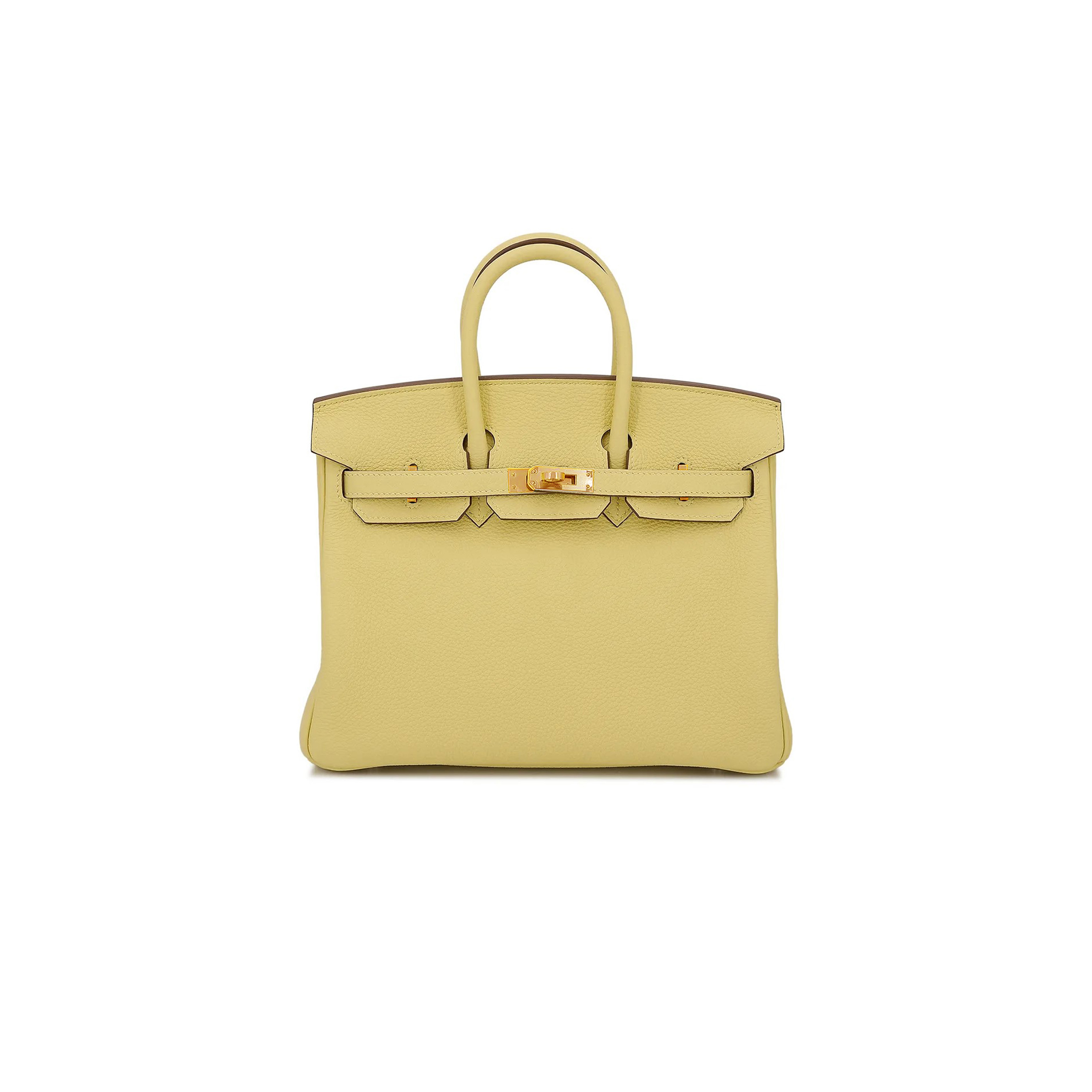 H**mes birkin 25 togo leather chick gold buckle h028369ck11 (25*18*13cm)